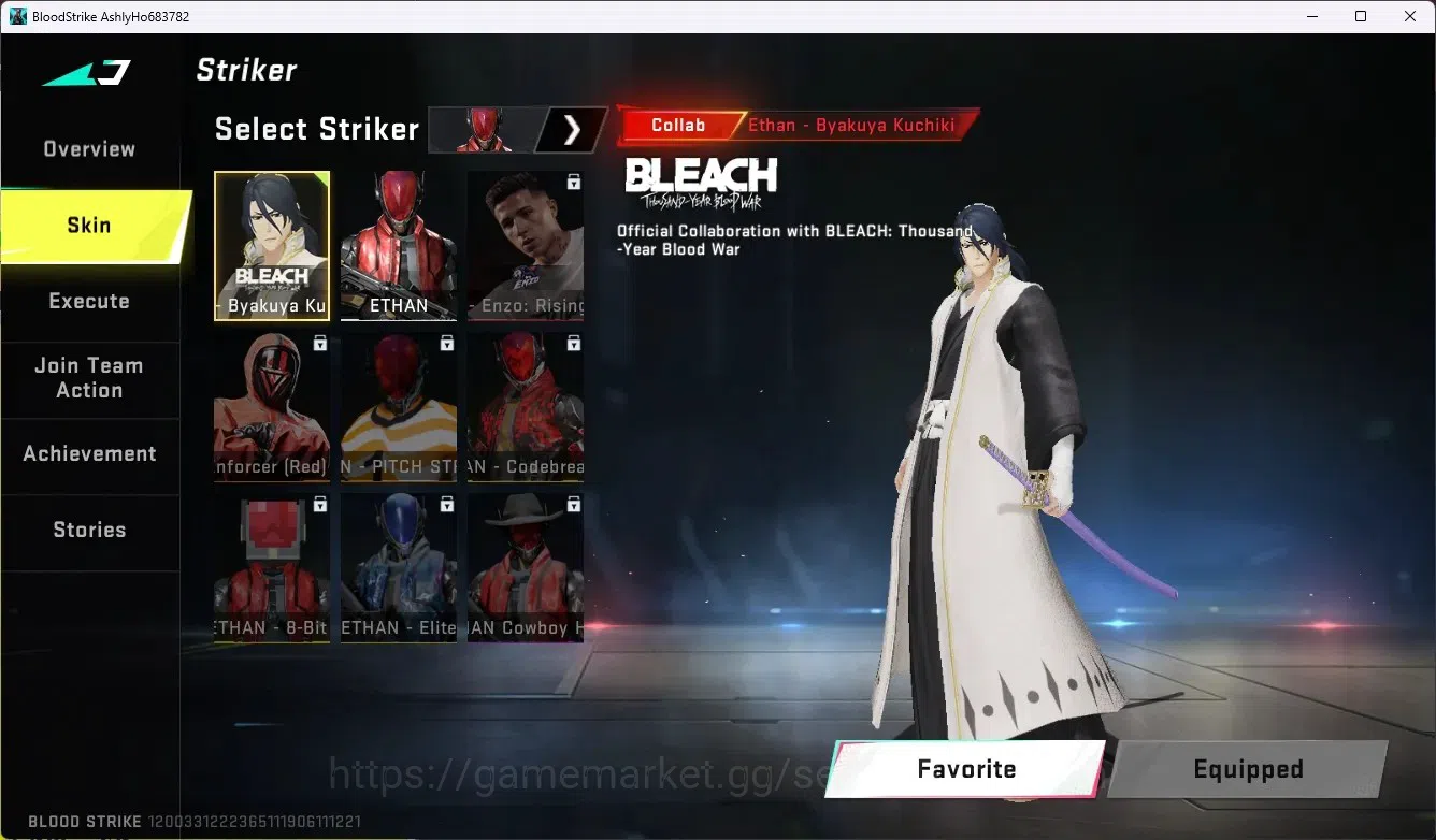 Blood Strike Accounts ASIA|Collab Gun MCX - EVA-00|1 Legend Gun|Collab E image 6