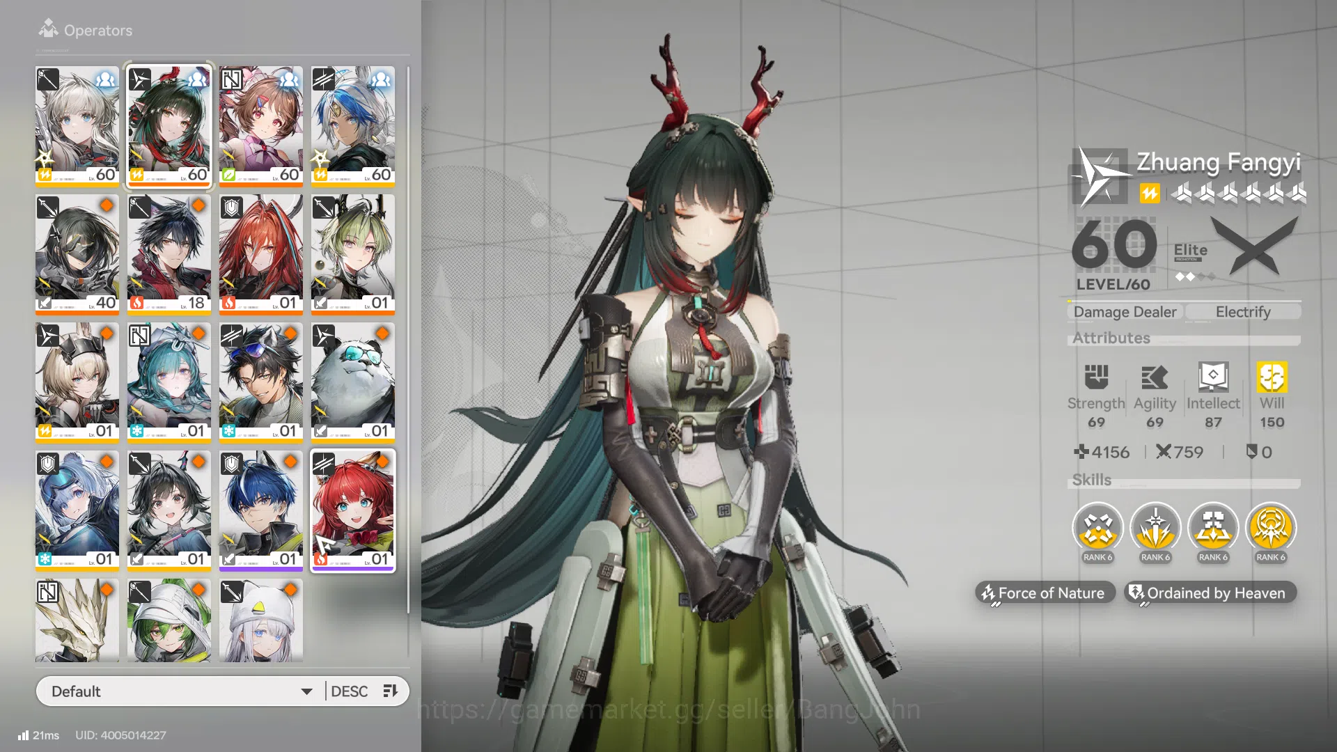 Arknights: Endfield Accounts ASIA|1Limit+1Sign|FangyiSign,Lifeng,Ember,Ardelia, image 2