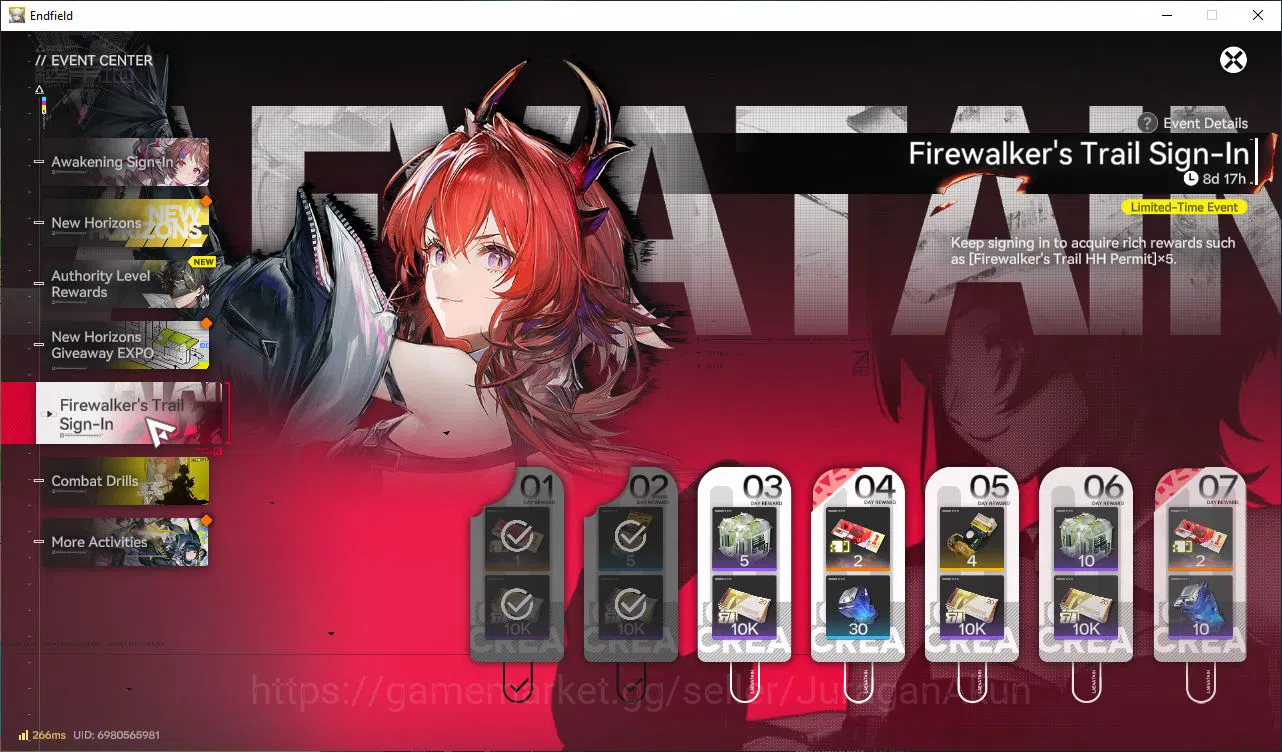 Arknights: Endfield Accounts NA/EU Lv2|StarterDay2|Meta SSR Solo Laevatain+2 SR image 10