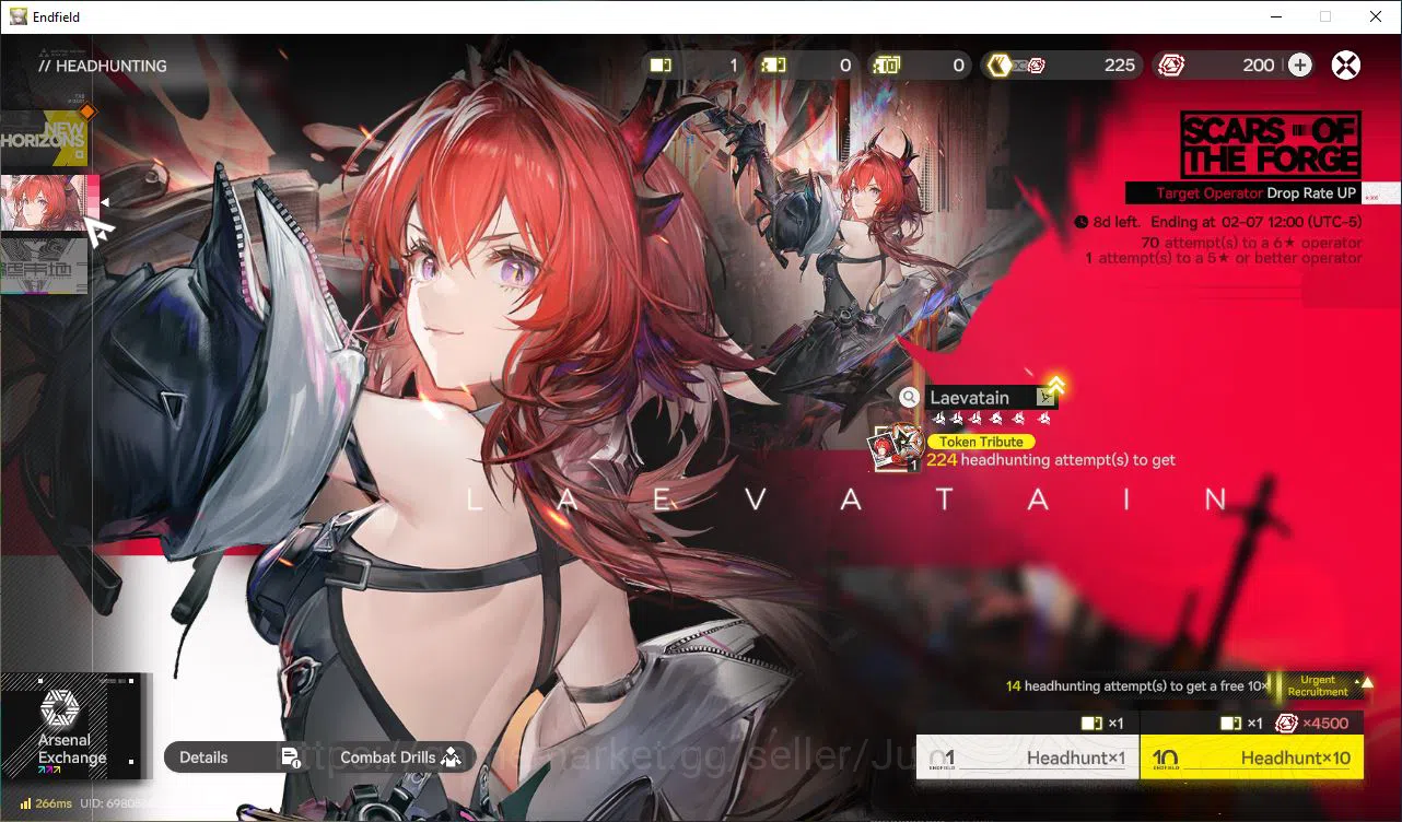 Arknights: Endfield Accounts NA/EU Lv2|StarterDay2|Meta SSR Solo Laevatain+2 SR image 11