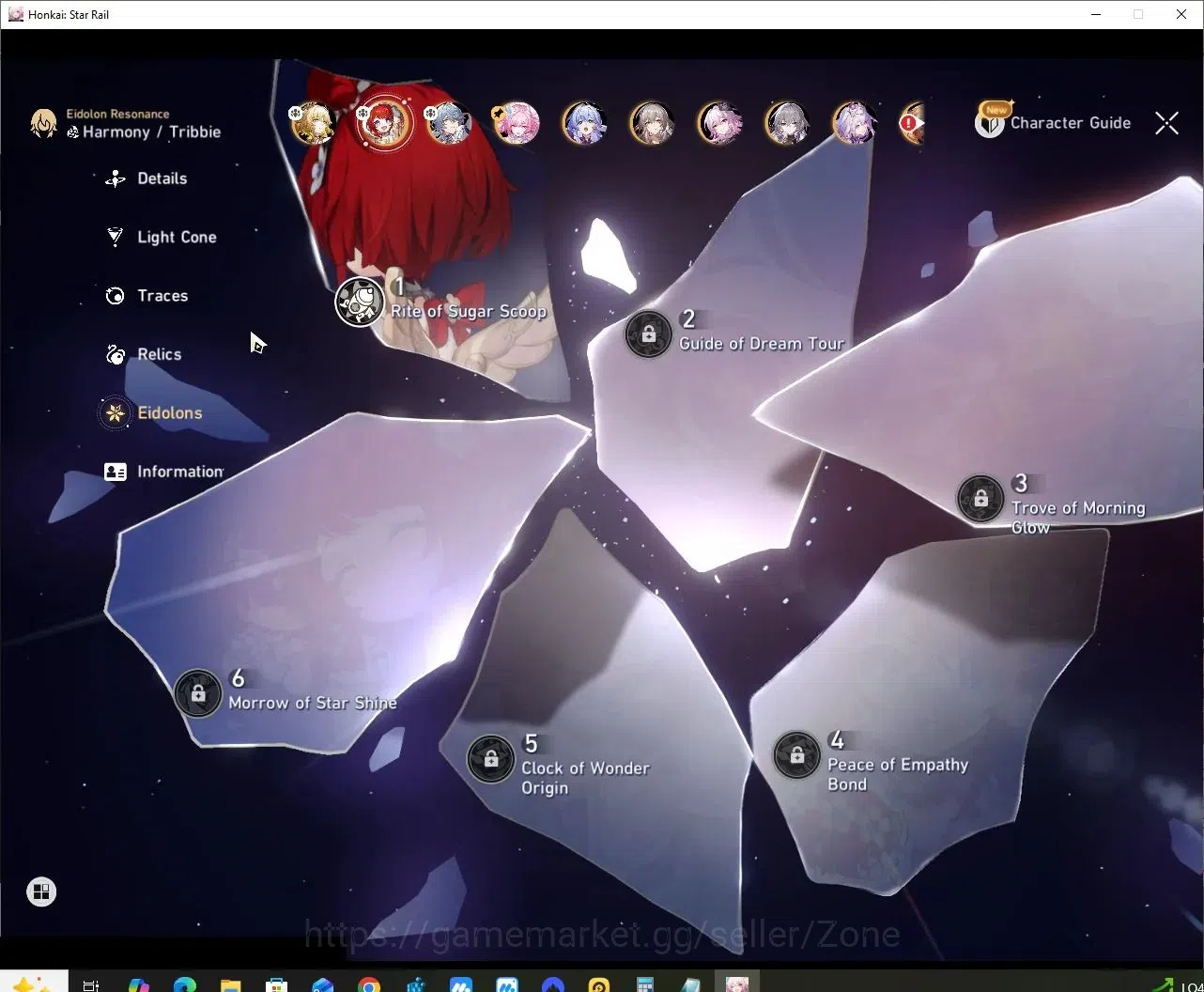 Honkai Star Rail Accounts EU server |TL70|10 Limited|E1 Char|Aglaea+Sign|Tri image 11