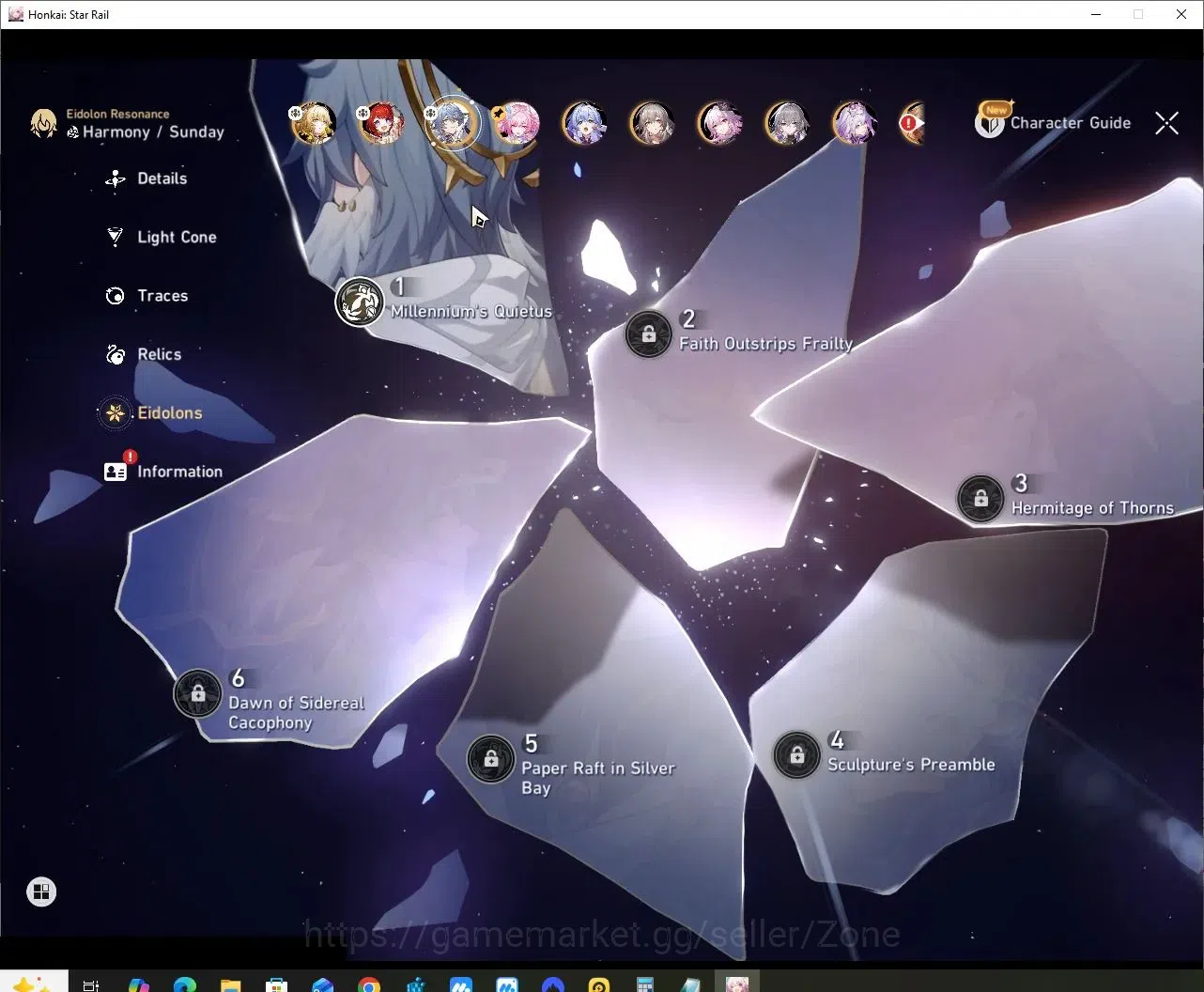 Honkai Star Rail Accounts EU server |TL70|10 Limited|E1 Char|Aglaea+Sign|Tri image 13
