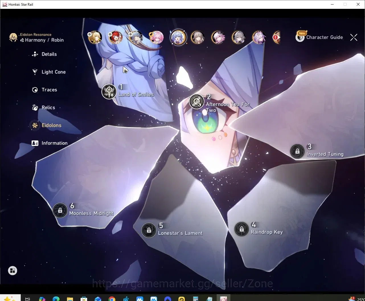 Honkai Star Rail Accounts EU server |TL70|10 Limited|E1 Char|Aglaea+Sign|Tri image 14