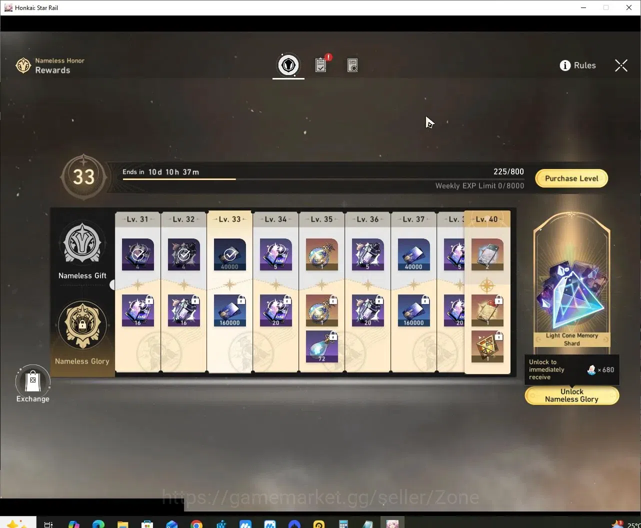 Honkai Star Rail Accounts EU server |TL70|10 Limited|E1 Char|Aglaea+Sign|Tri image 17