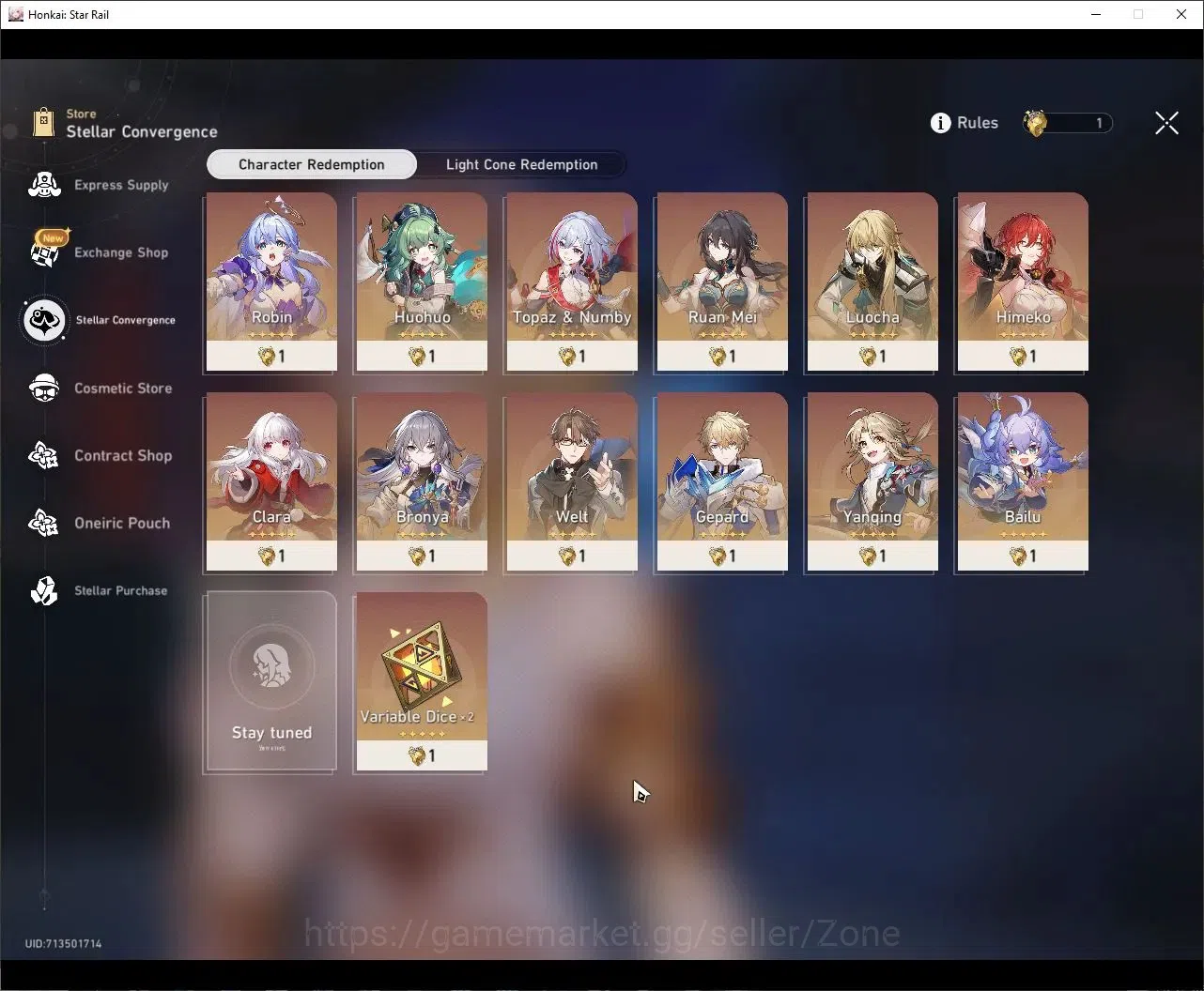 Honkai Star Rail Accounts EU server |TL70|10 Limited|E1 Char|Aglaea+Sign|Tri image 19