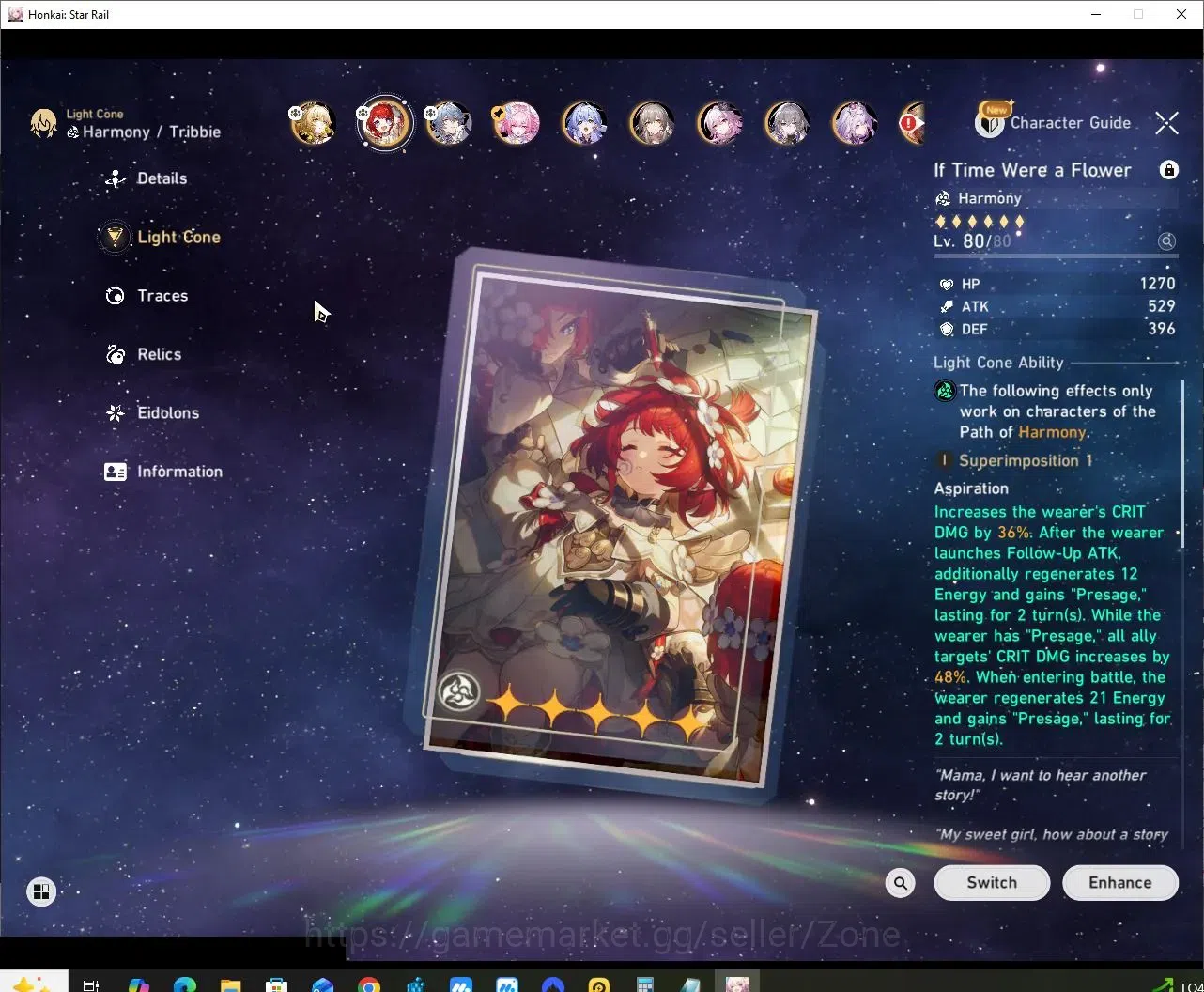 Honkai Star Rail Accounts EU server |TL70|10 Limited|E1 Char|Aglaea+Sign|Tri image 5