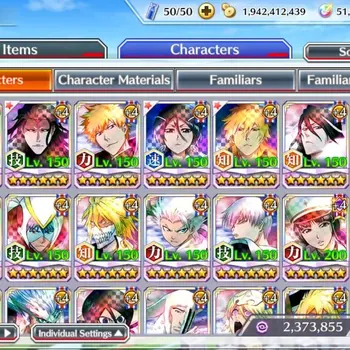 Bleach: Brave Souls Accounts High-End Global|51K Orbs|TYBW26 Rukia,11th Aizen,New Ichigo,10th Rukia,Ichigo,Renewd