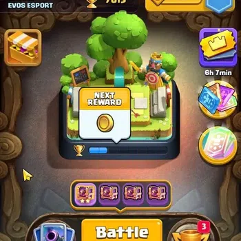 Clash Royale Accounts Others Trophy 7615|CL 1310|KTL 13 |120 Cards|6 Champ|3 Hero|11 Evo|Arena 20|319 Gems|Proteck Off