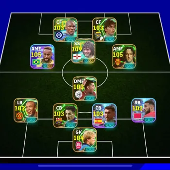 eFootball Accounts Legends & Iconic Players 5 MANAGER BOOSTER | COLECTIVE 3213+,NEW GOERGE BEST x NEYMAR JR WCP2026 x TOTTI