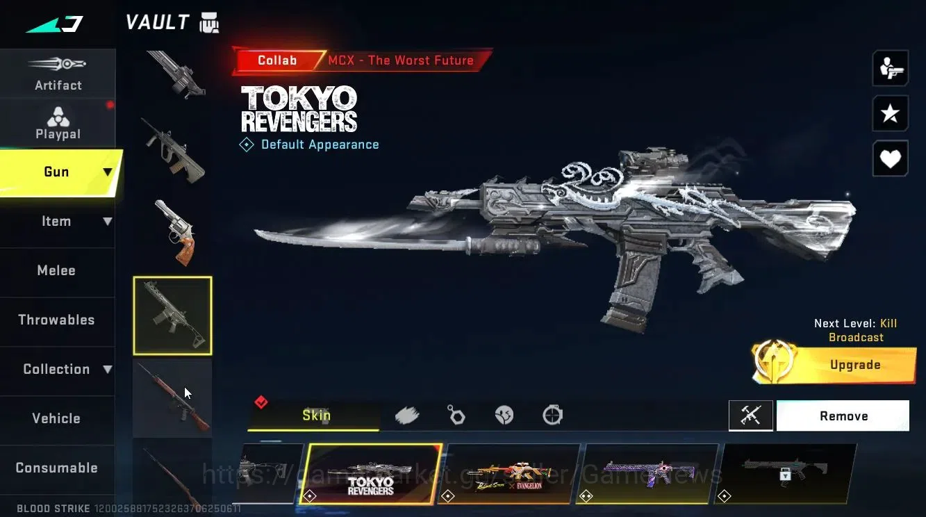 Blood Strike Accounts ASIA|Eternal [Melee Katar-Judgment,DEagle-Scorpius image 13