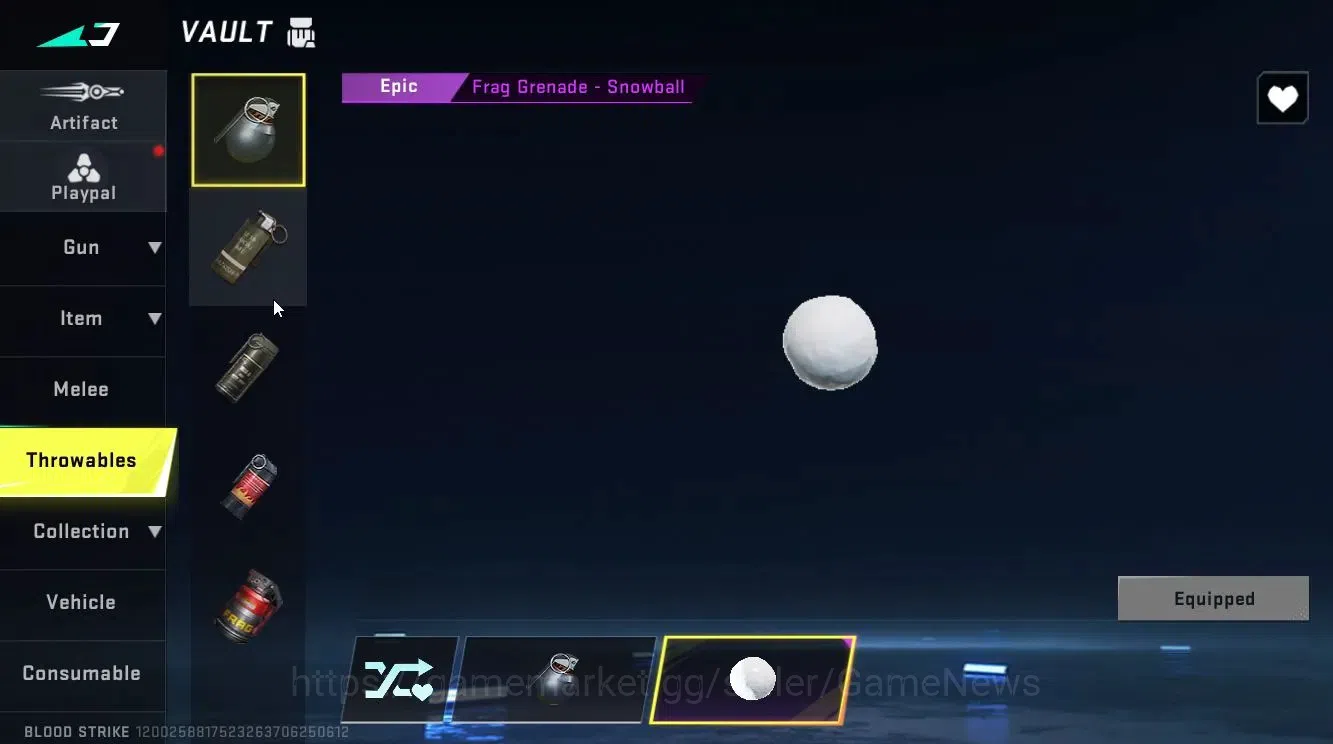 Blood Strike Accounts ASIA|Eternal [Melee Katar-Judgment,DEagle-Scorpius image 14