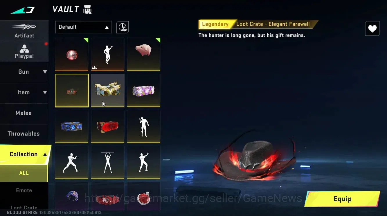 Blood Strike Accounts ASIA|Eternal [Melee Katar-Judgment,DEagle-Scorpius image 18
