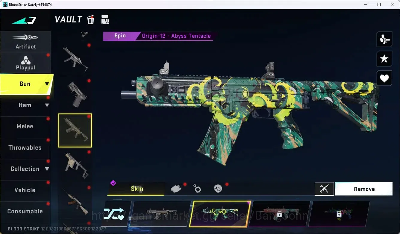 Blood Strike Accounts ASIA | TR JACK | Legendary KAG-6, Uzi | 1 Epic Gun image 3