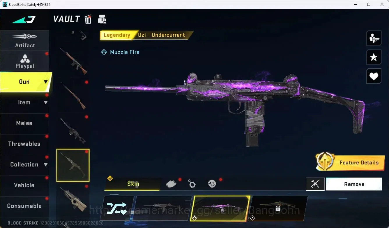 Blood Strike Accounts ASIA | TR JACK | Legendary KAG-6, Uzi | 1 Epic Gun image 5
