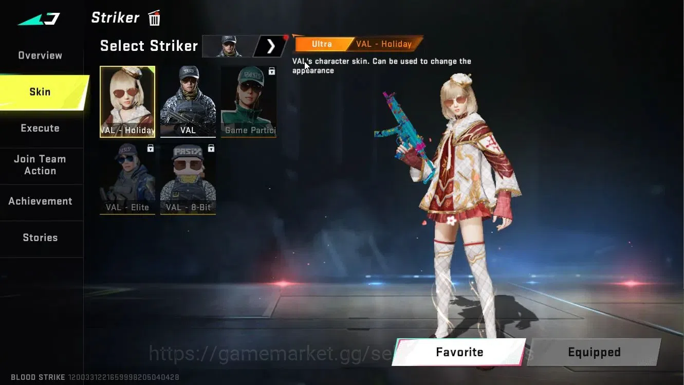 Blood Strike Accounts ASIA|5 ULTRA[ETHAN,VAL,INP9,etc]+Collab Bleach[ETH image 12