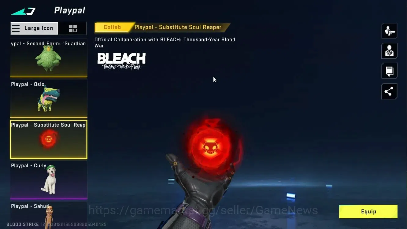 Blood Strike Accounts ASIA|5 ULTRA[ETHAN,VAL,INP9,etc]+Collab Bleach[ETH image 15