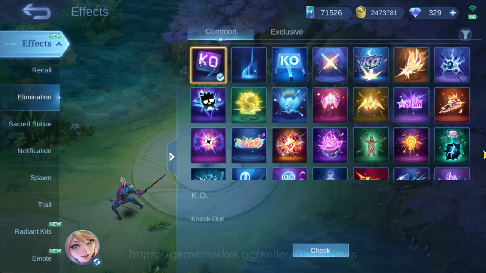 Mobile Legends: Bang Bang Accounts Hero 131|Skin 610|Legend Alu,Franco|Akai Panda,Iri image 10