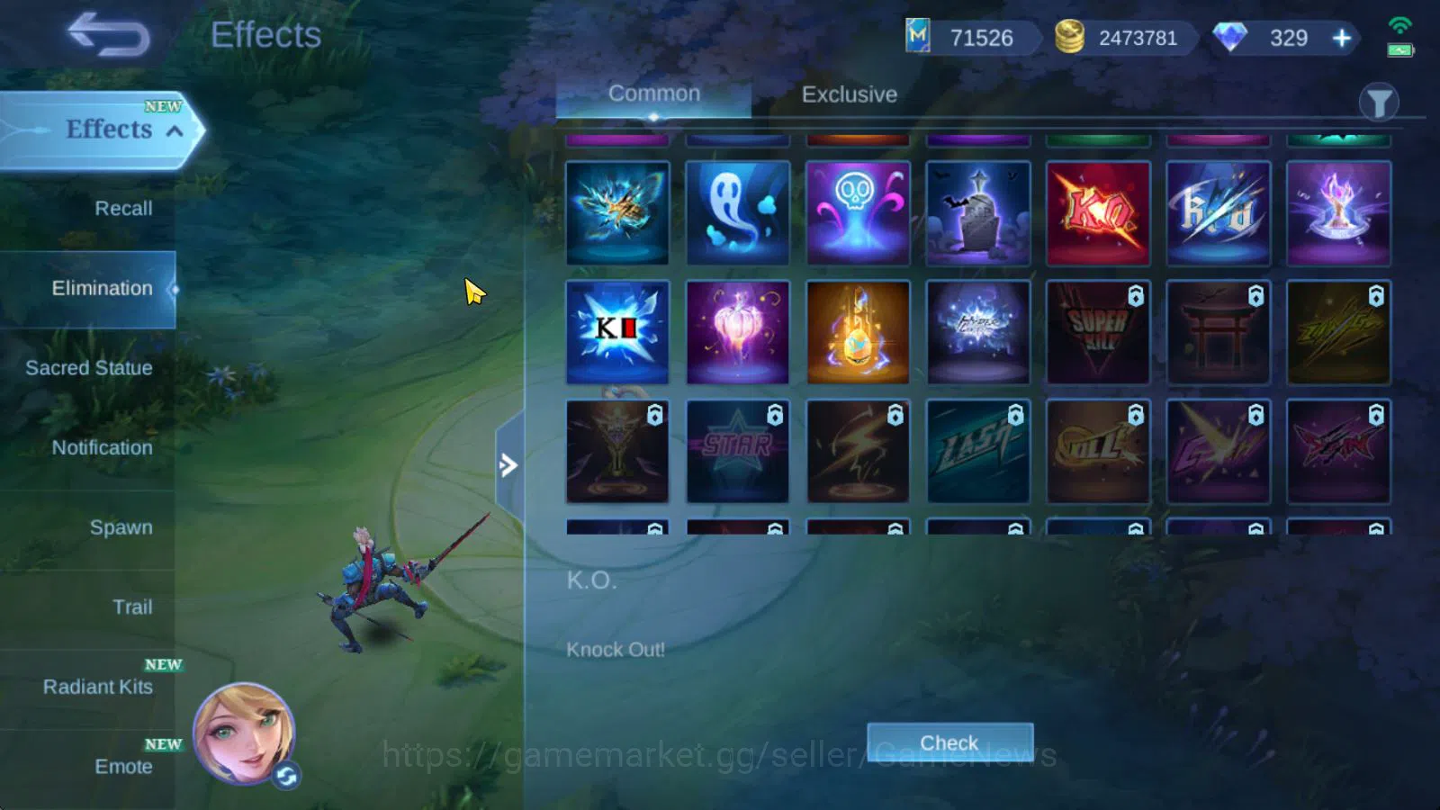 Mobile Legends: Bang Bang Accounts Hero 131|Skin 610|Legend Alu,Franco|Akai Panda,Iri image 11