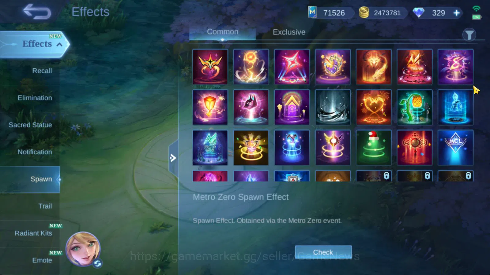Mobile Legends: Bang Bang Accounts Hero 131|Skin 610|Legend Alu,Franco|Akai Panda,Iri image 15