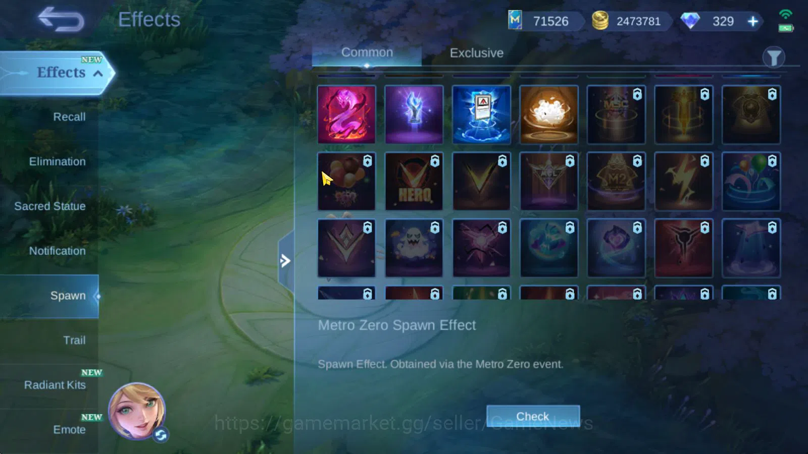 Mobile Legends: Bang Bang Accounts Hero 131|Skin 610|Legend Alu,Franco|Akai Panda,Iri image 16