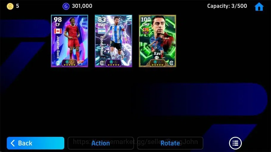 eFootball Accounts Mobile|PW 2649|Xavi Epic,Lionel Messi ShowT||2026| image 3