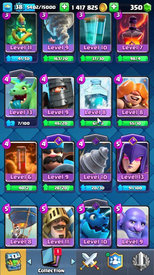 Clash Royale Accounts Lv 38|Trophy 8151|KTL 13|Limited Skin|Card 121| 2  image 10