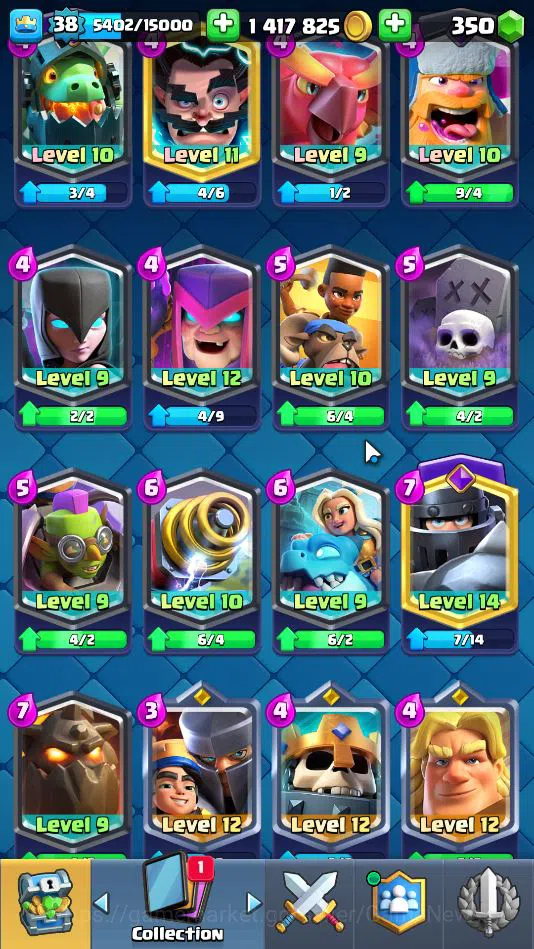 Clash Royale Accounts Lv 38|Trophy 8151|KTL 13|Limited Skin|Card 121| 2  image 12