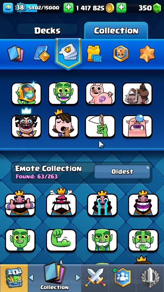 Clash Royale Accounts Lv 38|Trophy 8151|KTL 13|Limited Skin|Card 121| 2  image 15