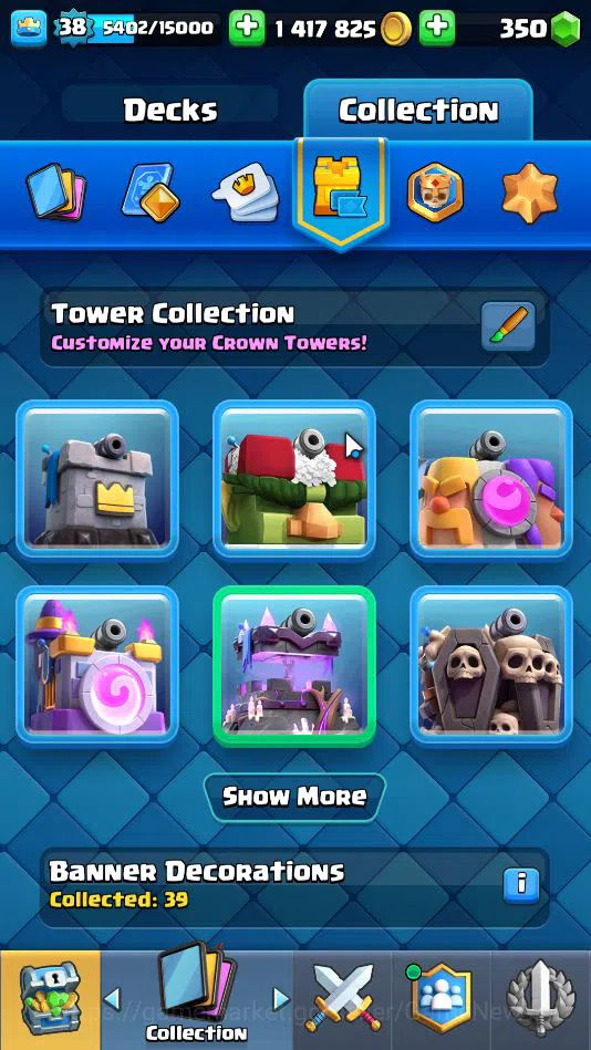Clash Royale Accounts Lv 38|Trophy 8151|KTL 13|Limited Skin|Card 121| 2  image 16