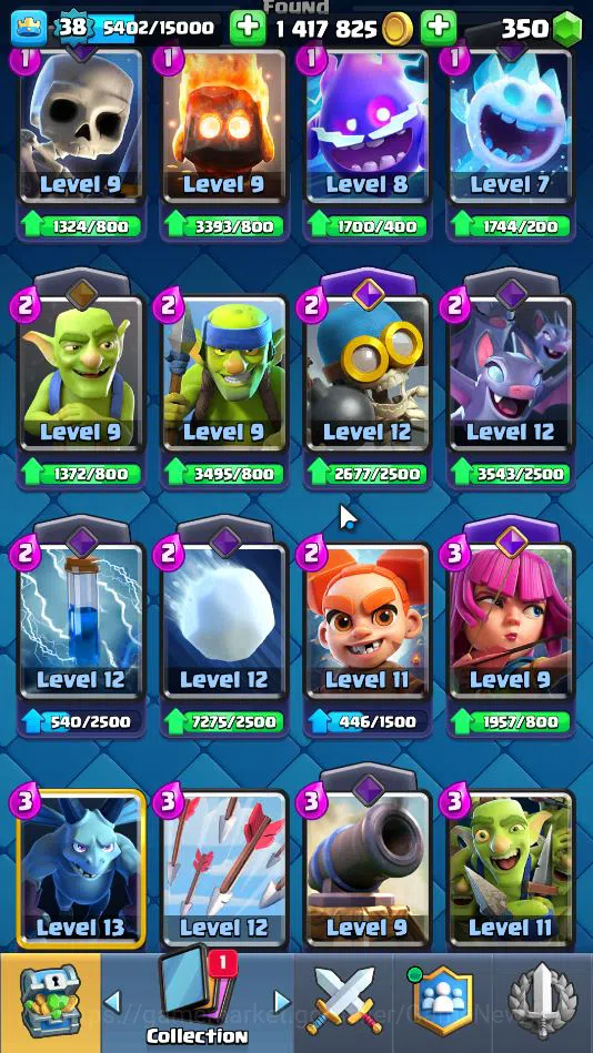 Clash Royale Accounts Lv 38|Trophy 8151|KTL 13|Limited Skin|Card 121| 2  image 6