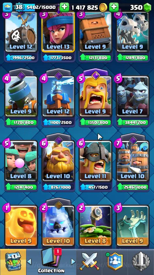 Clash Royale Accounts Lv 38|Trophy 8151|KTL 13|Limited Skin|Card 121| 2  image 7