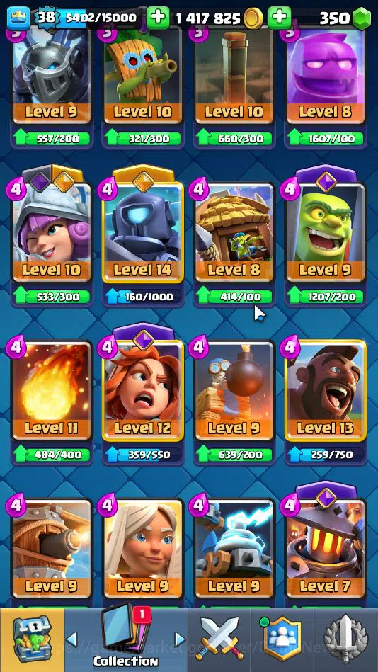 Clash Royale Accounts Lv 38|Trophy 8151|KTL 13|Limited Skin|Card 121| 2  image 8