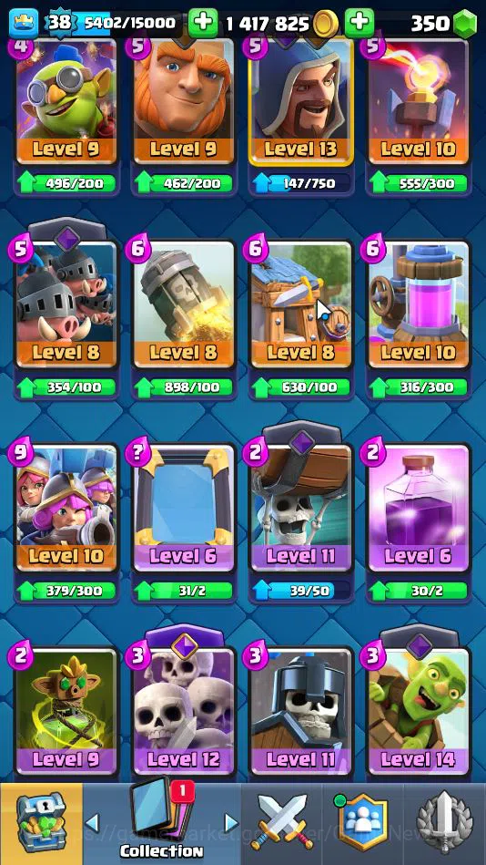 Clash Royale Accounts Lv 38|Trophy 8151|KTL 13|Limited Skin|Card 121| 2  image 9