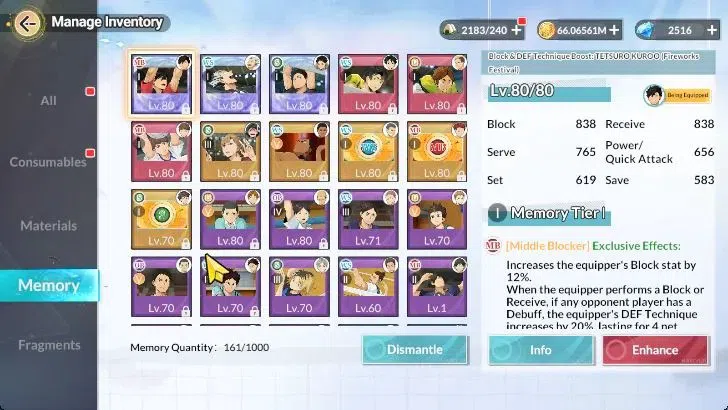 HAIKYU!! FLY HIGH Accounts SEA Lvl 60|4 SP [(Akaashi R2,Kuroo,Bokuto)+Memo,Oi image 16