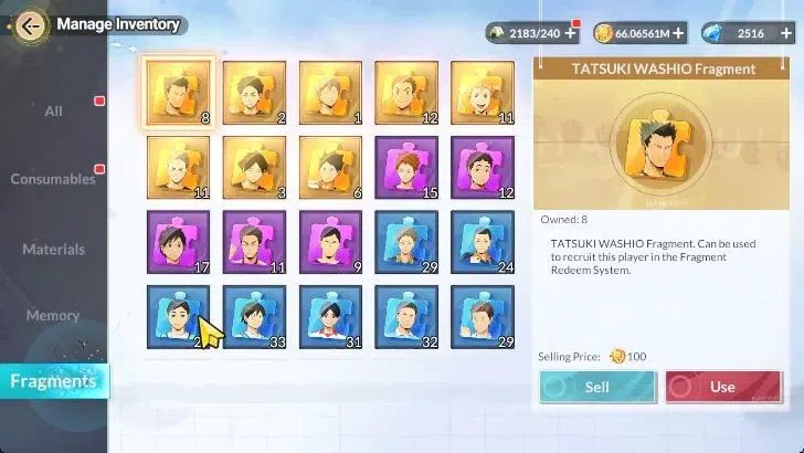 HAIKYU!! FLY HIGH Accounts SEA Lvl 60|4 SP [(Akaashi R2,Kuroo,Bokuto)+Memo,Oi image 17