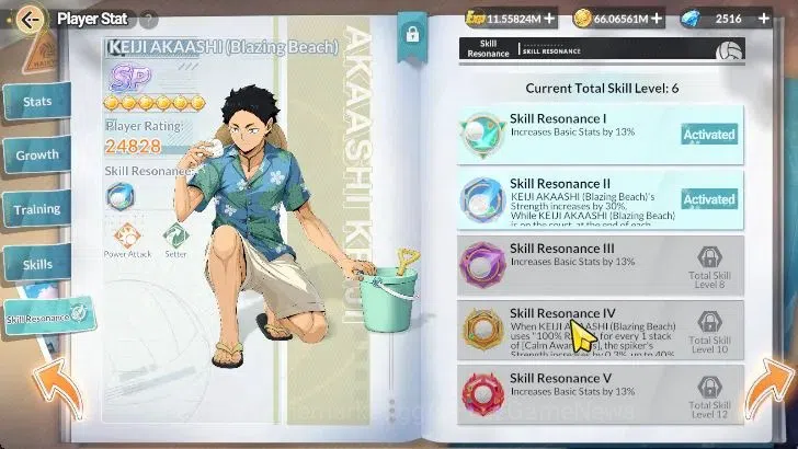 HAIKYU!! FLY HIGH Accounts SEA Lvl 60|4 SP [(Akaashi R2,Kuroo,Bokuto)+Memo,Oi image 3