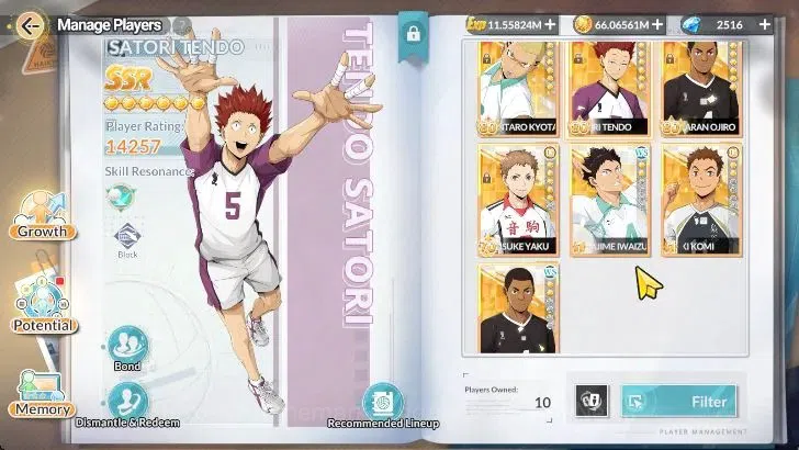 HAIKYU!! FLY HIGH Accounts SEA Lvl 60|4 SP [(Akaashi R2,Kuroo,Bokuto)+Memo,Oi image 7