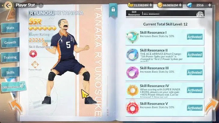 HAIKYU!! FLY HIGH Accounts SEA Lvl 60|4 SP [(Akaashi R2,Kuroo,Bokuto)+Memo,Oi image 9