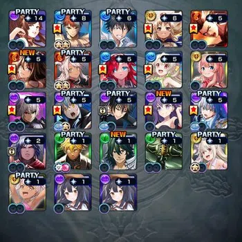 Grand Summoners End-Game Global|Rank 90|23 Ascend+20 TW|[Emiyu,Touma,DL Rim image 1