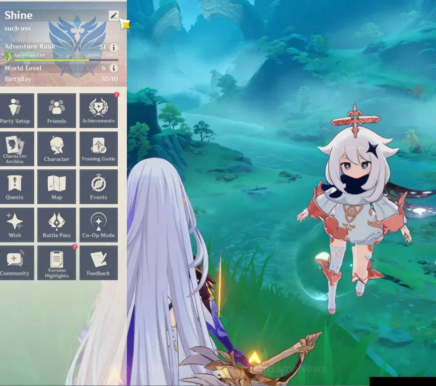 Genshin Impact Accounts Others ASIA|AR 51|Rate On|1 Limited + 3 (*5 Weapon)| Skirk |Amos' Bow,Aquila Favonia,Skyward 1