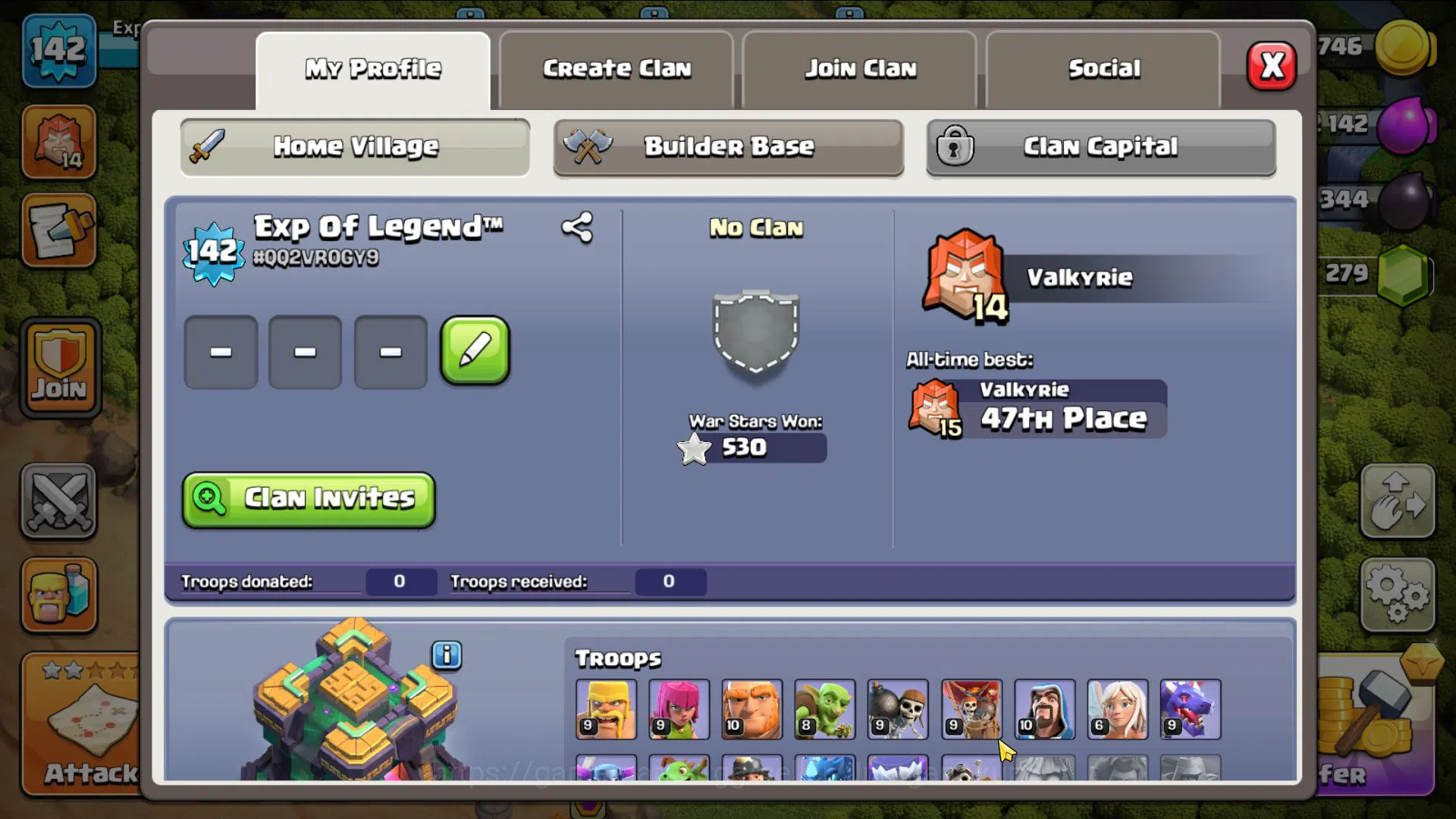 Clash of Clans Accounts Starter TH 14 - BH 8|LV 142|HH 8|BK 65,AQ 71,GW 40,MP 44,RC 25|CN ON|Protect OFF|TAKE MAIL(COC1885) 4