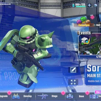 SD Gundam G Generation ETERNAL Accounts Global| rank 35, 183k DM, 4 UR unit, 4 Char, 1 Sup image 1