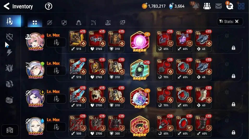 Epic Seven Accounts GLOBAL Unverif|NewEra|7 ML[BArunka,LW Peira,WOTM T image 14