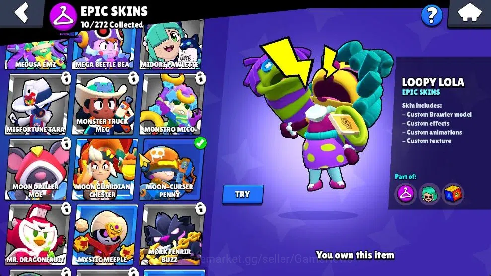 Brawl Stars Accounts 1780 Trophy|32 Brawlers 3 Max Lvl [Gigi,Colt,Rico] image 14