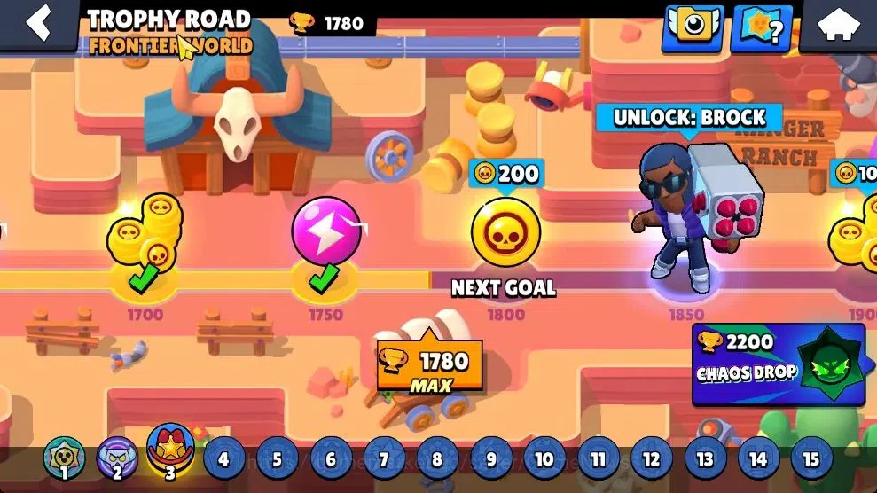Brawl Stars Accounts 1780 Trophy|32 Brawlers 3 Max Lvl [Gigi,Colt,Rico] image 19