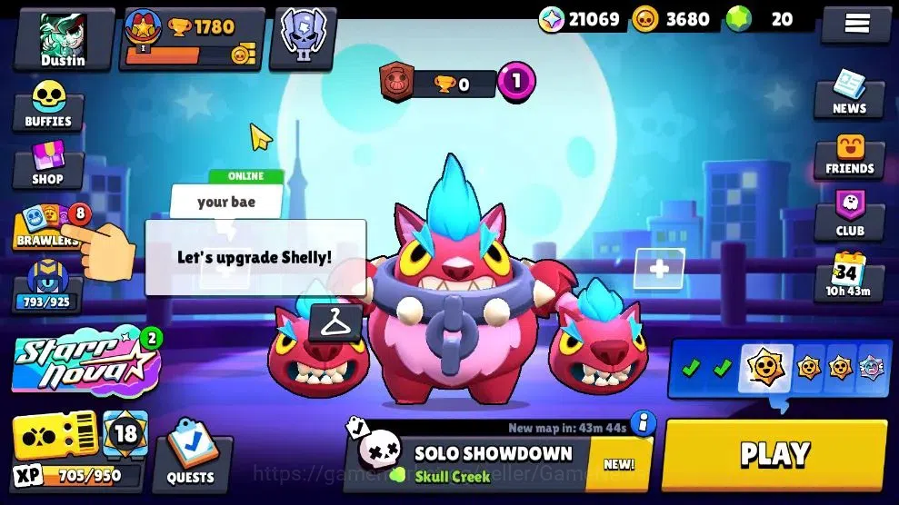 Brawl Stars Accounts 1780 Trophy|32 Brawlers 3 Max Lvl [Gigi,Colt,Rico] image 3