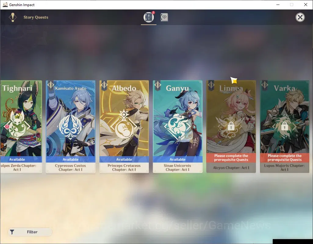 Genshin Impact Accounts ASIA|AR 52|3 Limited + 2 (*5Weapon)|Ayaka+Signatur image 15