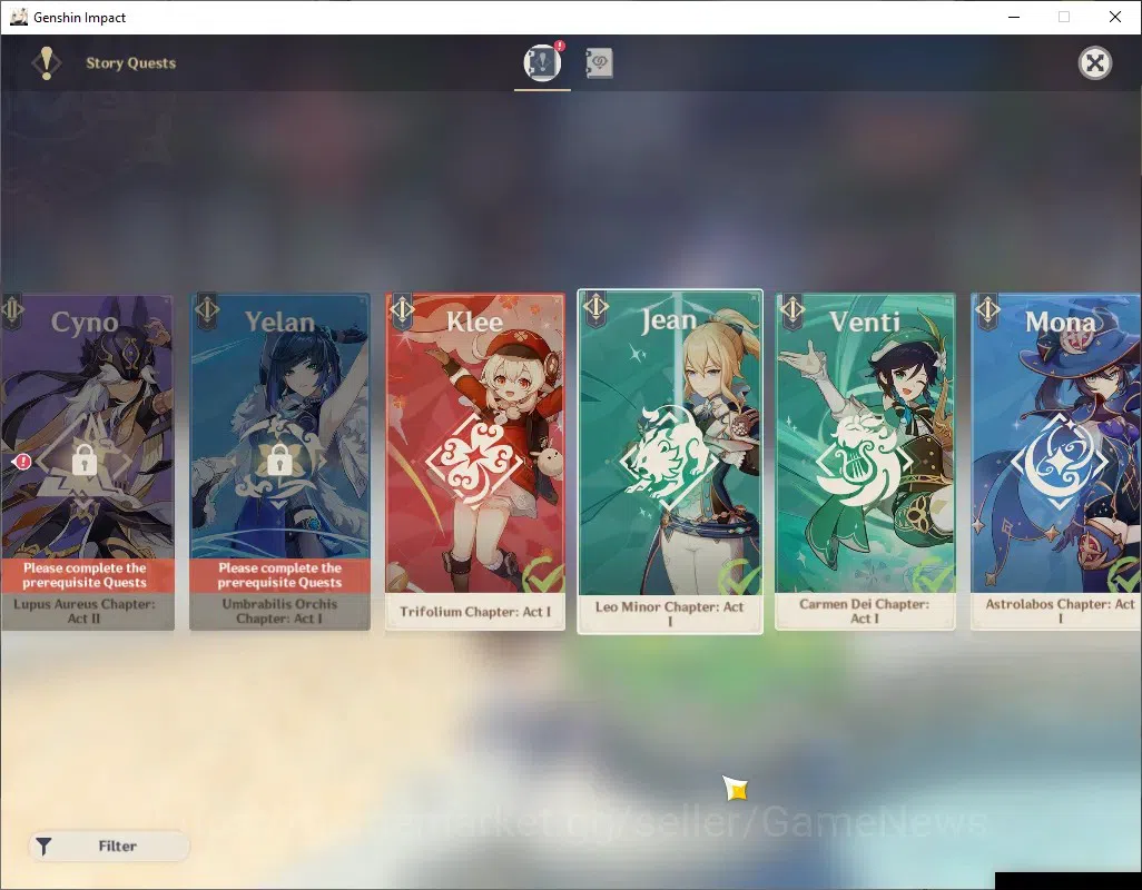 Genshin Impact Accounts ASIA|AR 52|3 Limited + 2 (*5Weapon)|Ayaka+Signatur image 16