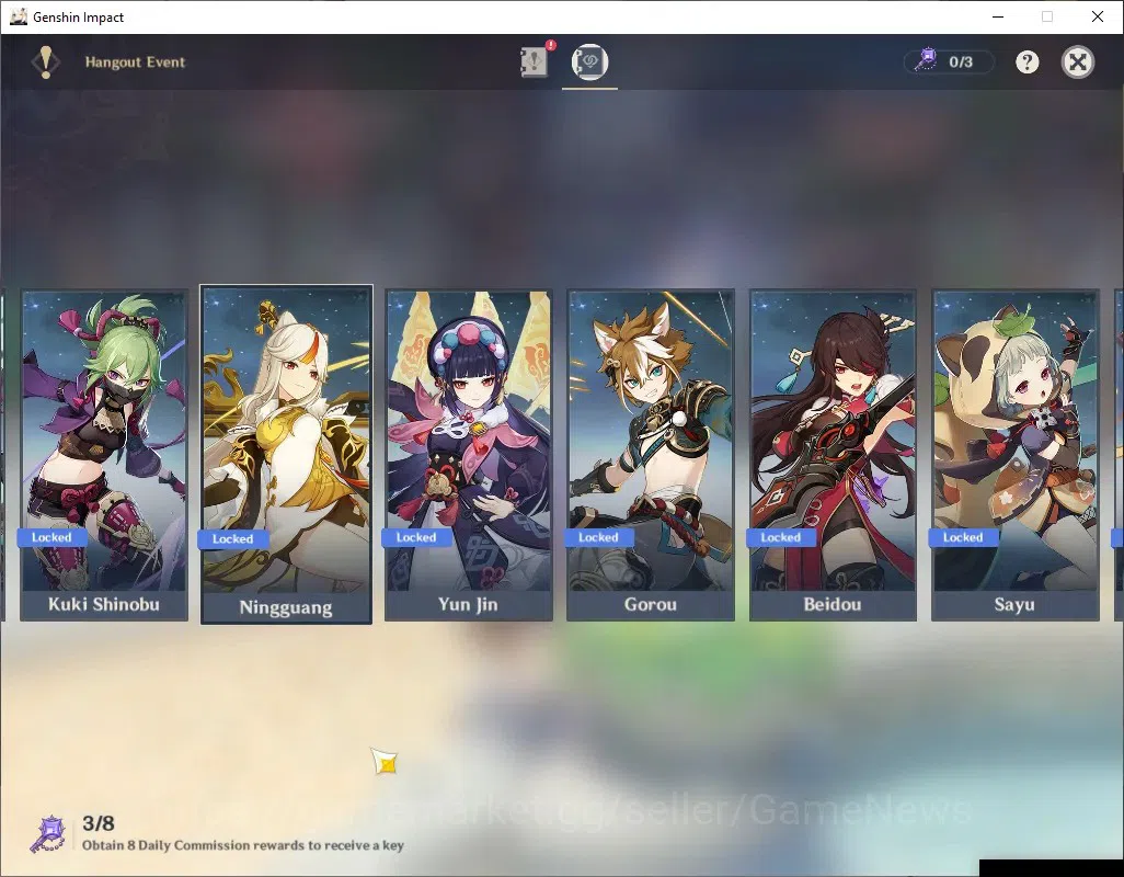 Genshin Impact Accounts ASIA|AR 52|3 Limited + 2 (*5Weapon)|Ayaka+Signatur image 19