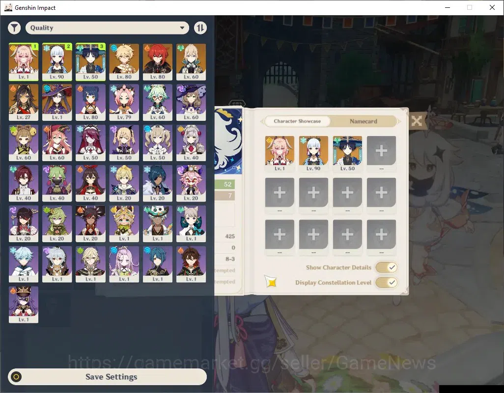 Genshin Impact Accounts ASIA|AR 52|3 Limited + 2 (*5Weapon)|Ayaka+Signatur image 2